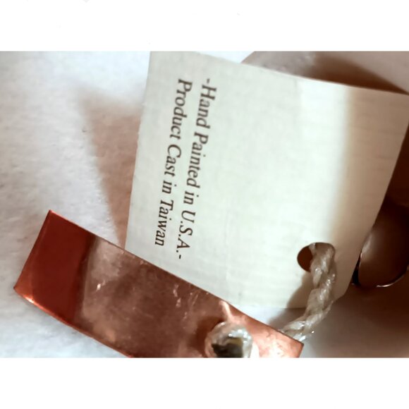 Small Tesa bell Southwestern ornament chime w/ tag 2" - Picture 7 of 7